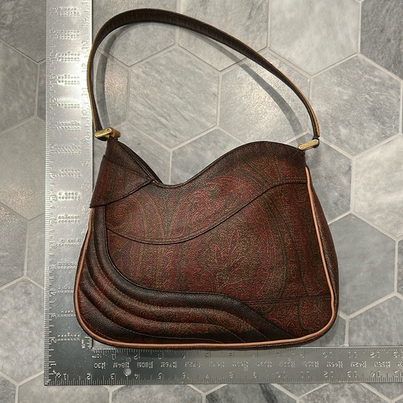 Etro Milano Pegasus Shoulder Bag EUC - Picture 10 of 12